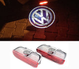 Volkswagen VW logo welcome door light projector led laser plug&play passat b6 b7 b8 cc touareg golf mk5 mk6 sharan scirocco jetta bora vento teramont atlas touran tiguan