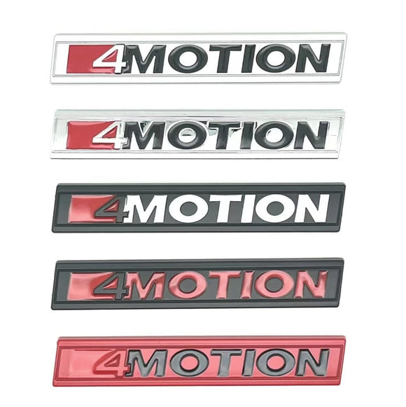 VW 4motion Rear trunk badge - Emblem (5 models)