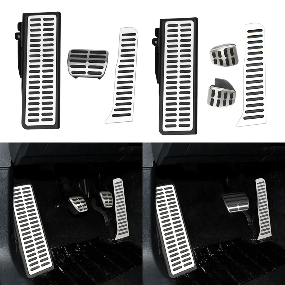 golf 6 pedale Stainless Steel pedals Auto/Manual LHD Golf MK5, Golf MK6, Jetta MK5, – GTI  Mania