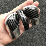 VW DSG Carbon Fiber Gear Shift Knob Cover Golf MK6, MK7, GTI, R / Passat B7, B8, CC / Jetta MK6 GLI