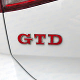 VW GTD Rear trunk badge - Emblem (7 models)