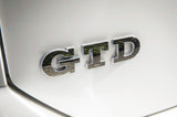 VW GTD Rear trunk badge - Emblem (7 models)