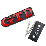 VW GTD front grille badge - Emblem (7 models)