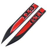 VW GTI Fender Side badge emblem (3 colors)