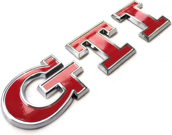 VW GTI Rear trunk badge - Emblem (7 models)