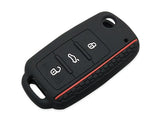 VW GTI / GTD Golf MK4, MK5, MK6 / Passat / Polo / EOS / Bora / Bettle Silicone Key Case Cover