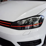 VW GTI Front Grille Red Strip Sticker