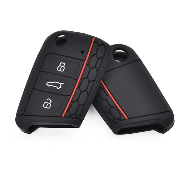 VW GTI / GTD Golf MK7, Polo 6C, Tiguan MK2 Silicone Key Case Cover