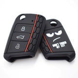 VW GTI / GTD Golf MK7, Polo 6C, Tiguan MK2 Silicone Key Case Cover - Don't touch my key