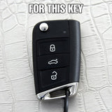 VW GTI / GTD Golf MK7, Polo 6C, Tiguan MK2 Silicone Key Case Cover - Don't touch my key