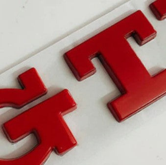 Emblema Posteriore Volkswagen GTI Originale - Cromo E Rosso, Codice 5G0853675ACJZQ - Foto 13