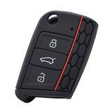 VW GTI / GTD Golf MK7, Polo 6C, Tiguan MK2 Silicone Key Case Cover - Don't touch my key