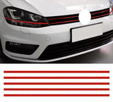 VW GTI Front Grille Red Strip Sticker