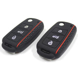 VW GTI / GTD Golf MK4, MK5, MK6 / Passat / Polo / EOS / Bora / Bettle Silicone Key Case Cover