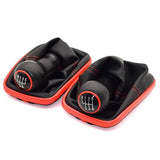 VW Volkswagen 5 and 6 speed leather Gear Shift Knob for Mk4 Golf GTI R32 Jetta Bora red stitching