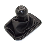 VW Volkswagen 5 speed leather Gear Shift Knob for Mk4 Golf,GTI,R32,Jetta,Bora black