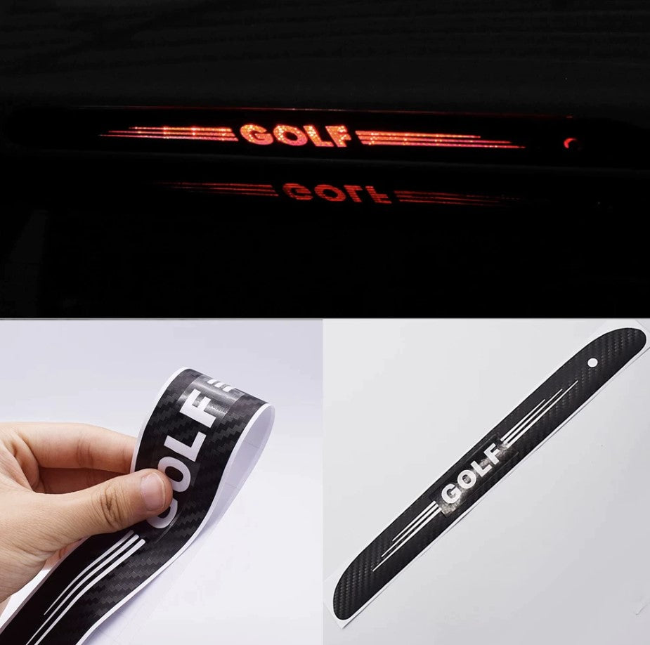 VW Golf MK6 MK7 / GTI / R High Rear brake light sticker – GTI Mania