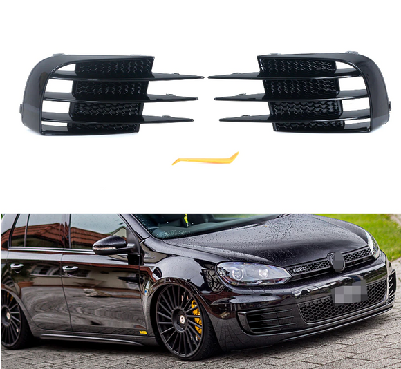 VW Golf MK6 GTI GTD Front Bumper Fog Lights Trim Replacement