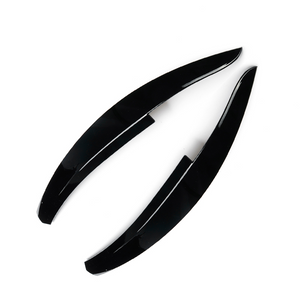 VW Volkswagen Scirocco Eyebrows Eyelids headlight trim cover carbon fiber