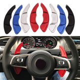 VW Volkswagen paddle shifters dsg paddles shift knobs Golf 7 MK7 R Scirocco Polo GTI Sagitar R-Line Rline red silver blue black