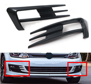 VW Golf MK7 Front Bumper Fog Lights Trim Replacement