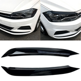 VW Volkswagen Polo MK6 Eyebrows Eyelids headlight trim cover polo 6c 6p