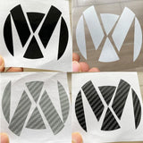 VW Rear Badge Shiny Genuine Carbon Fiber Sticker (8 colors)